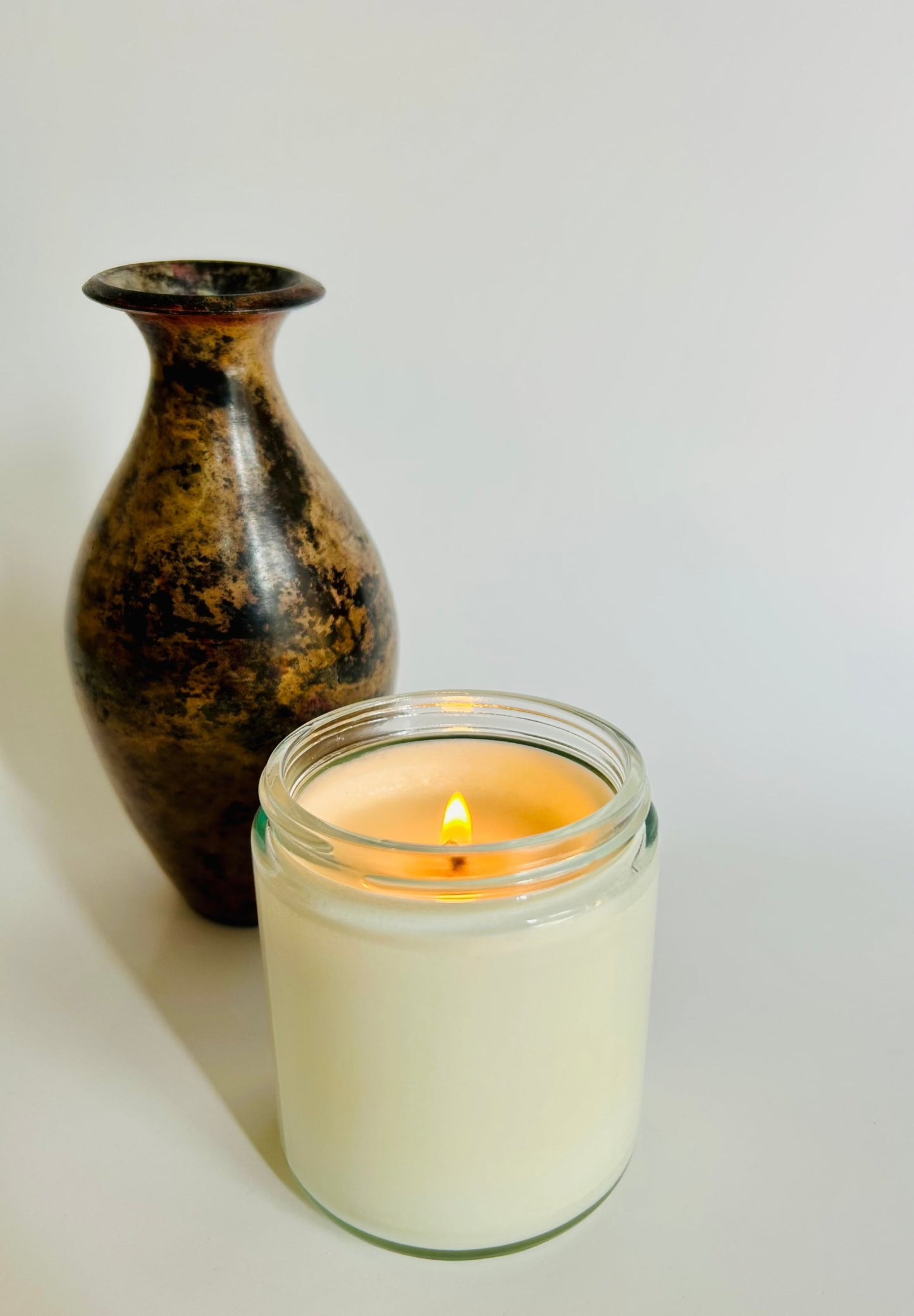 Unscented Soy Wax Candle