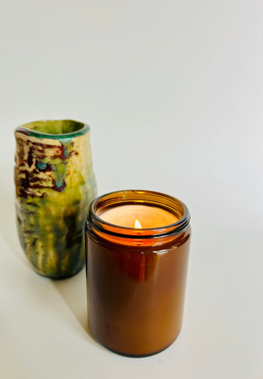 Unscented Soy Wax Candle